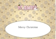Cute Snowman MAIRI large dl insert