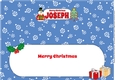 Snowman & Christmas Tree JOSEPH large dl insert