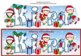 Christmas Fairies with Christmas Stockings KIRA large dl