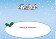 Christmas Fairies with Christmas Stockings KIRA large dl insert