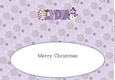 Cute Snowman LYDIA large dl insert