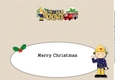 Christmas Fireman Fred MALACHI large dl insert