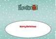 Christmas Highland Cow ROWLAND large dl insert