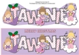 Christmas Angels TAWNIE large dl