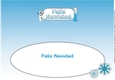 Christmas Snow Princess & Frozen Snowman FELIZ NAVIDAD large dl insert