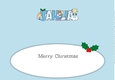Christmas Angels TAHLIA large dl insert