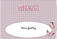 Butterflies and Balloons SIENNA large dl insert