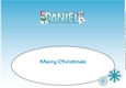 Frozen Snowmen DANIEL large dl insert