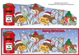 Christmas Robins with letters to Santa MA large dl