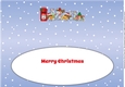 Christmas Robins with letters to Santa MA large dl insert
