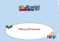 Santas Car & trailers SORREN large dl insert
