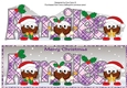 Crazy Christmas Puddings with Christmas decorations AMILEE large dl