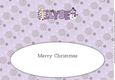 Cute Snowman ELYSE large dl insert