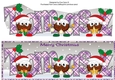 Crazy Christmas Puddings with Christmas decorations TOMASZ large dl