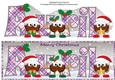 Crazy Christmas Puddings with Christmas decorations AVRIL large dl