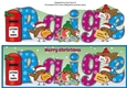 Christmas Robins with letters to Santa PAIGE large dl