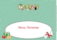 Christmas Dogs KASPER large dl insert