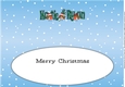 Christmas Robins KATIE & RYAN large dl insert