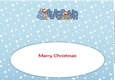 Christmas Teddies ALASDAIR large dl insert