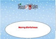 Monty Polar Bear letter to Santa NANNA & PAPPA large dl insert