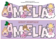 Christmas Angels AMELIA large dl