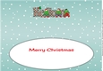 Crazy Scottish Christmas Trees KELLAN large dl insert