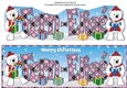 Monty Polar Bear and friend with presents FERN-ELISE large dl