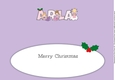 Christmas Angels ARLA large dl insert