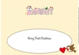 Patch 1st Xmas MAISEY large dl insert