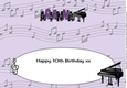 Piano Theme ARIANNA large dl insert