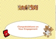 Engagement Teddies LIANNE & STACY large dl insert