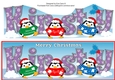 Christmas Fat Penguins KIRSTY large dl