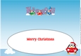 Christmas Fat Penguins KIRSTY large dl insert