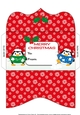 Christmas Fat Penguins Money Wallet