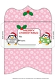 Christmas Fat Penguins Money Wallet 5