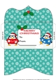 Christmas Fat Penguins Money Wallet 6
