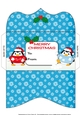 Christmas Fat Penguins Money Wallet 8