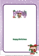 Christmas Elves with Mistletoe FRIENDS insert