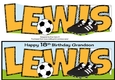 Football Boots & Football LEWIS 18th Grandson large dl