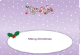 Christmas Fairies with Christmas Stockings LILY-ROSE large dl insert