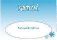 Christmas Snow Princess KAITLAN large dl insert