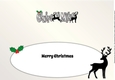 Christmas Reindeers CLAIRE & MIKE large dl insert