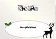 Christmas Reindeers COLIN large dl insert
