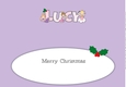 Christmas Angels LUCY large dl insert