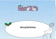 Christmas Reindeers HELEN & CHRIS large dl insert