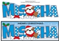 Christmas Bertie Bulldog with scarf MISCHA large dl