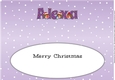 Christmas Robins ALEXA large dl insert
