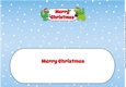 Football Christmas Dinosaurs MERRY CHRISTMAS large dl insert