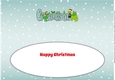Football Christmas Dinosaurs GRANDSON large dl 2 insert