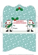Friendly Snowmen Money Wallet 2